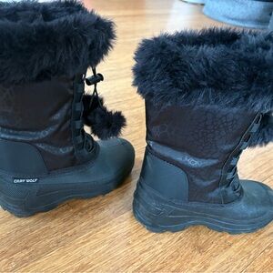 Black Kids Boots